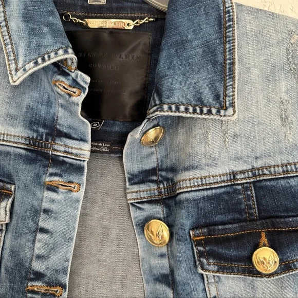 Philip Plein‎ jean vest